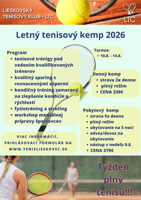tenis camp