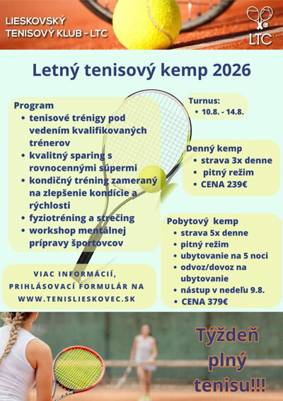 tenis camp